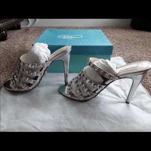 Betsey Johnson Blue Women's SB-Jovi Heeled Sandal.